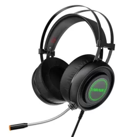   BlitzWolf AirAux AA-GB1, 7.1 gamer fejhallgató RGB leddel - Fekete