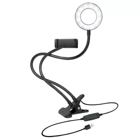 Logilink Okostelefon tartó, LED gyűrűs lámpa (AA0150)