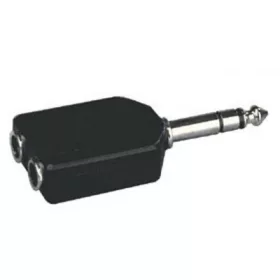   Well AC-015 6,35 mm sztereó audio adapter dugó - alj Stereo 2x6.35mm