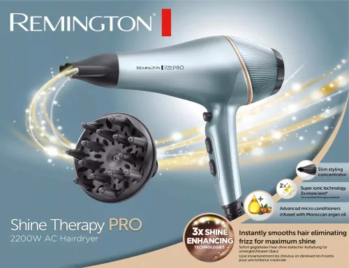 Remington AC9300 Shine Therapy PRO hajszárító, 2200W