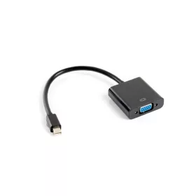   LANBERG DISPLAYPORT MINI(M) 1.2->VGA(F) ADAPTER KÁBEL 20CM FEKETE