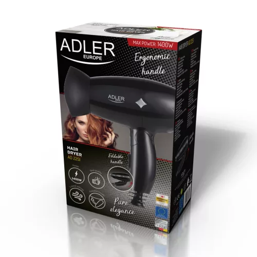 Adler AD 2251 Hajszárító, 1400W