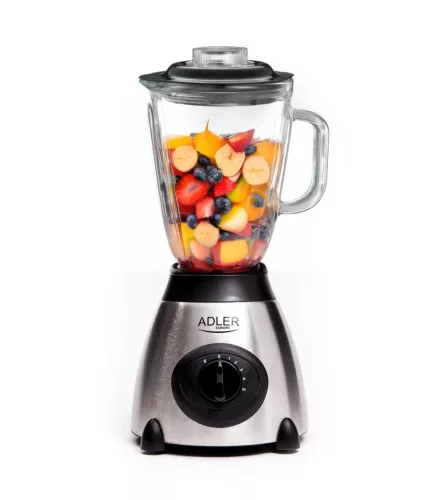 Adler AD 4070 Turmixgép - Fekete/Ezüst, 800W
