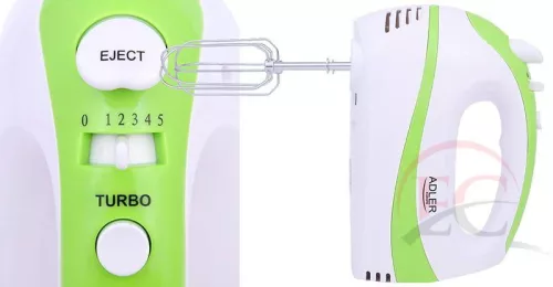 Adler AD 4205 Kézi mixer - Zöld/Fehér
