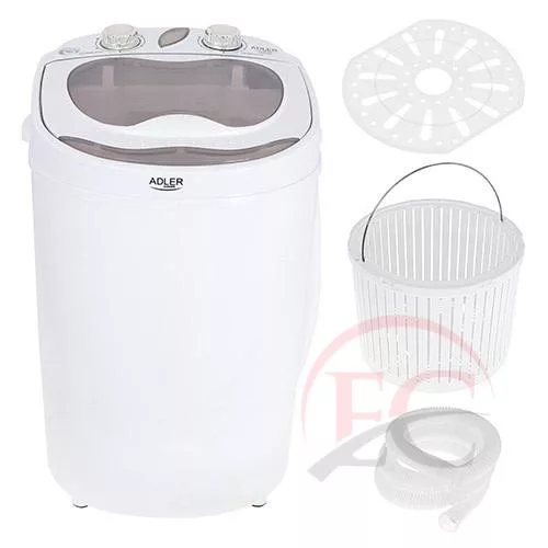 Adler AD8055 Mini Mosógép – Fehér
