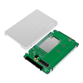   Logilink Külső SSD ház 2,5" M.2 NGFF SATA-hoz, alumínium (AD0021)