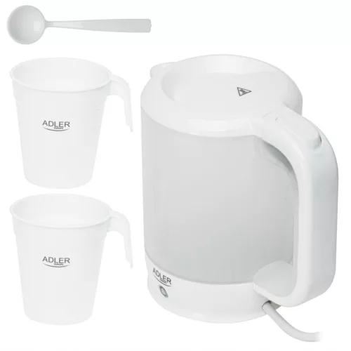 Adler AD1381 Elektromos vízforraló,utazó 0,5l