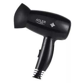  Adler AD2251 1400 W, összecsukható fogantyú, fekete hajszárító