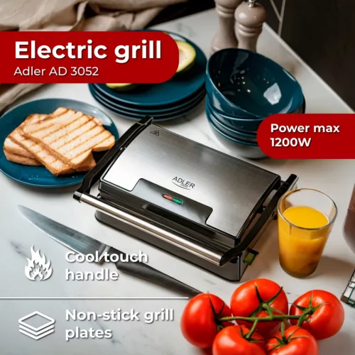 Adler AD3052 Elektromos grill