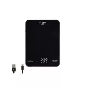 Adler AD3177b Konyhai mérleg, 10kg, újratölthető