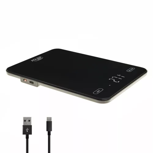 Adler AD3177b Konyhai mérleg, 10kg, újratölthető