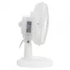 Adler AD7301 15 cm, 46 dB, 7 m3 / perc fehér asztali ventilátor