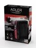 Adler AD7802 Kilenctagú Olajradiátor, Piros Fekete