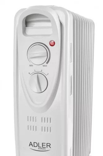 Adler AD7809 11 tagú olajradiátor, 2500W, szürke