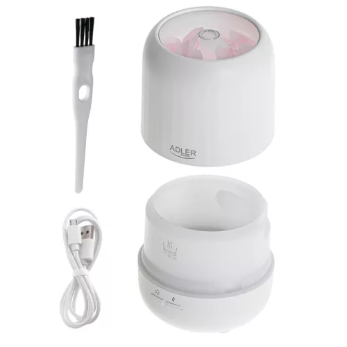 Adler AD7968 USB-s 3in1 ultrahangos párásító ,terápiás lámpa, aroma diffúzor