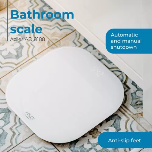 Adler AD8188 Fürdőszoba mérleg 180KG