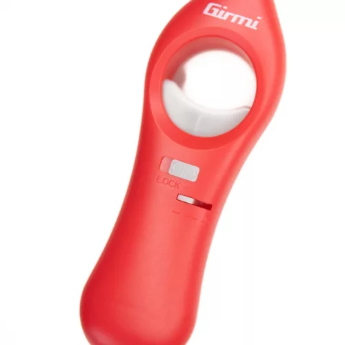 Girmi  AG21 újratölthető gázgyújtó, állítható láng, biztonsági zár, környezetbarát, konyhába, grillhez és kandallóhoz. Piros (AG2100-01)