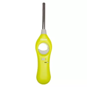   Girmi  AG21 újratölthető gázgyújtó, állítható láng, biztonsági zár, környezetbarát, konyhába, grillhez és kandallóhoz. Zöld (AG2100-03)