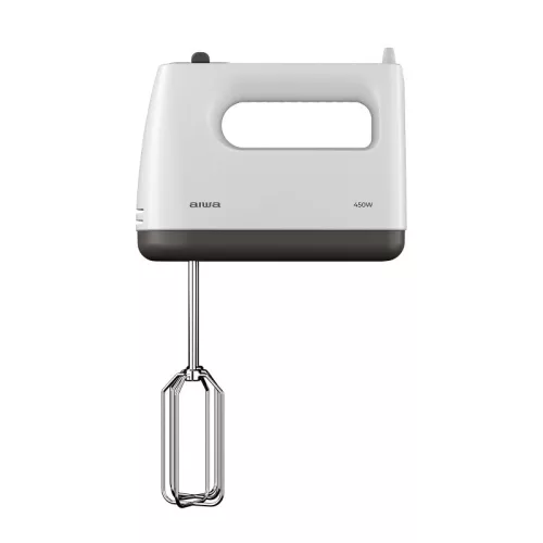 Aiwa AHX-600 TESABERU Prémium, Japán kézi mixer habverővel és dagasztókarral, 5 sebesség + Turbo funkció