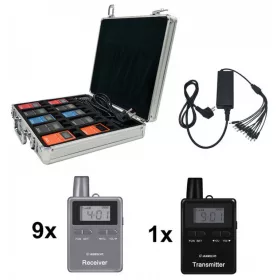   Albrecht ATR400 Tourist Guide adó/vevő szett (9+1db + hordtáska) (ALA-385-999)