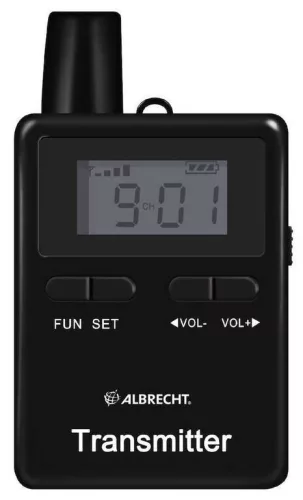 Albrecht ATR400 Tourist Guide adó/vevő szett (19+1db + hordtáska) (ALA-386-999)