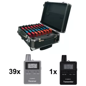   Albrecht ATR400 Tourist Guide adó/vevő szett (39+1db + töltőkoffer) (ALA-387-999)