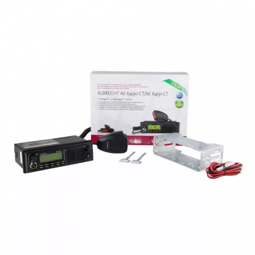 Albrecht AE 6491 VOX CTCSS AM/FM 12/24V CB rádió (ALA-423-999)