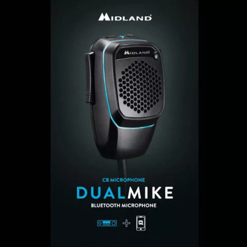 Midland Dual Mike BT CB mikrofon (ALA-424-999)