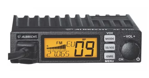 Albrecht AE 6120 VOX mini AM/FM CB rádió (ALA-481-999)