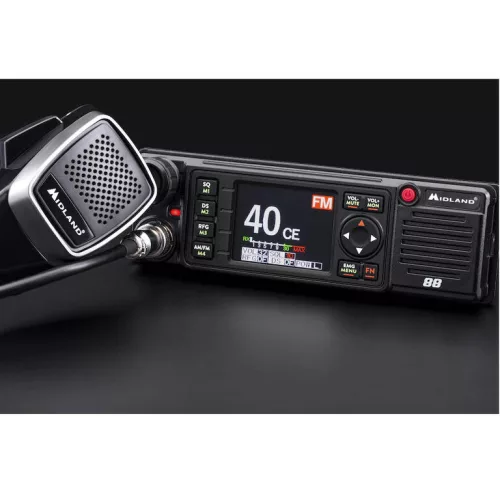 Midland M-88 CB rádió színes kijelzővel, VOX (ALA-523-999)