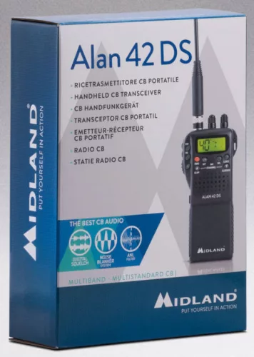 Midland Alan 42 DS Lithium kézi CB rádió (ALA-542-999)