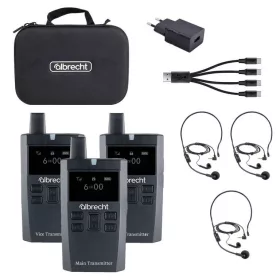   Albrecht 3 db-os Albrecht Multicom 2 idegenvezető rádió szett (ALA-584-999)