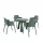 Delusso Ambrogio & Babila 5 részes szett - Forest Green, AMBROGIO-5-S-97052