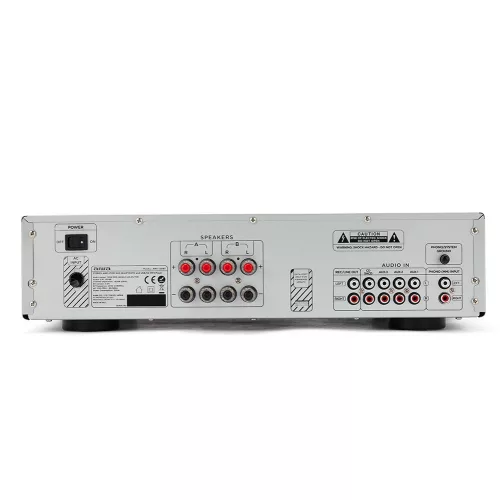 Aiwa AMU-120BTSR Sztereó integrált erősítő USB, SD bemenettel, Bluetooth funkcióval