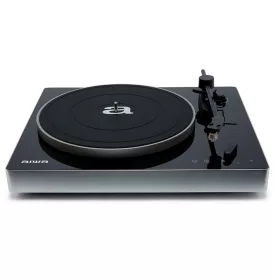   Aiwa APX-680BT/BK Prémium szíjhajtású forgótányéros analóg lemezjátszó Bluetooth funkcióval