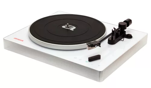 Aiwa APX-680BT/WT Prémium szíjhajtású forgótányéros analóg lemezjátszó Bluetooth funkcióval