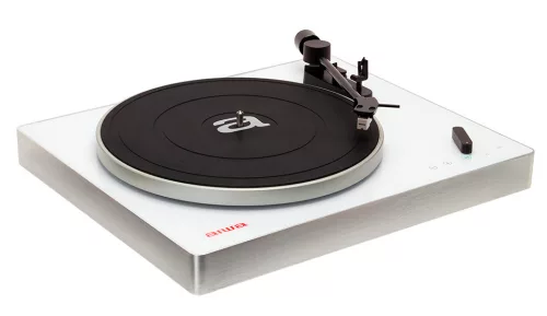 Aiwa APX-680BT/WT Prémium szíjhajtású forgótányéros analóg lemezjátszó Bluetooth funkcióval