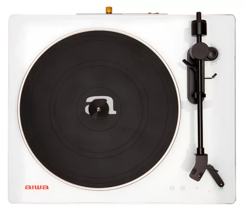 Aiwa APX-680BT/WT Prémium szíjhajtású forgótányéros analóg lemezjátszó Bluetooth funkcióval