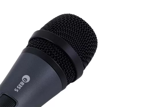 Sennheiser E 835-S professzionális vezetékes dinamikus mikrofon + tok, kengyel