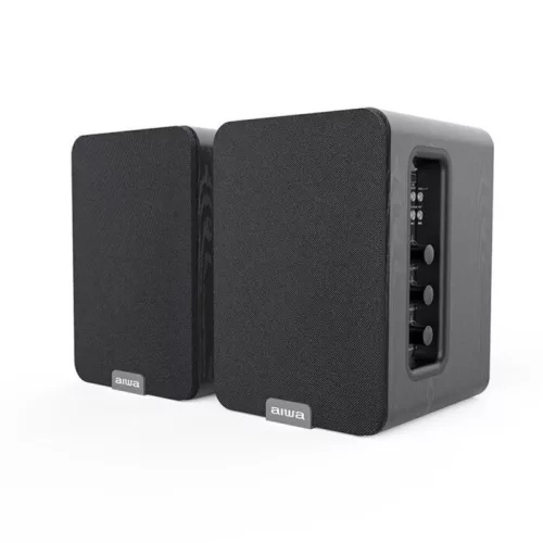 Aiwa ASP-A200BK Prémium aktív hangfal a zene szerelmeseinek és házimozi rajongóknak, fekete színben