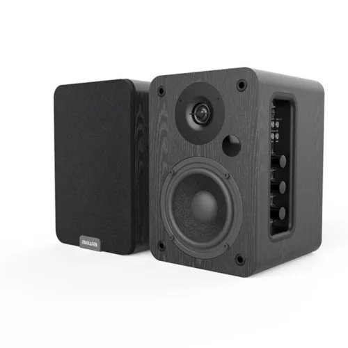 Aiwa ASP-A200BK Prémium aktív hangfal a zene szerelmeseinek és házimozi rajongóknak, fekete színben