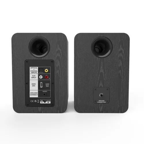 Aiwa ASP-A200BK Prémium aktív hangfal a zene szerelmeseinek és házimozi rajongóknak, fekete színben