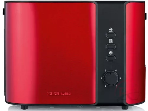 Severin AT 2217 Kenyérpirító - Piros/Fekete