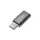 Logilink USB 2.0 Type-C adapter, C/M   Micro-USB/F, ezüst (AU0041)