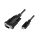 LogiLink USB 2.0 Type-C kábel, USB-C/M   DB9/M, soros, fekete, 1,2 m (AU0051A)