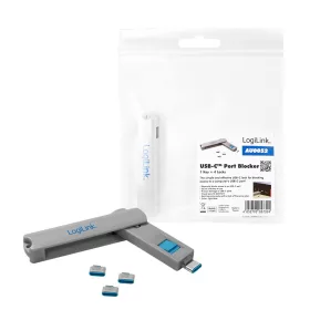   Logilink USB-C port blokkoló (1x kulcs és 4x zár) (AU0052)