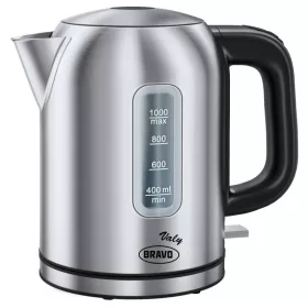 Bravo Valy B-4790  Elektromos vízforraló, inox, 1L