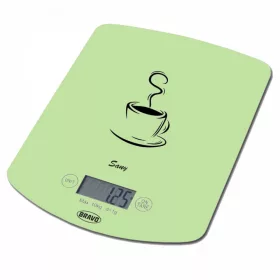   Bravo Sany B-5112 Digitális konyhai mérleg, zöld szín, 10kg