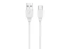 Jellico B15W  kábel USB-C 3.1A, 1m, Fehér