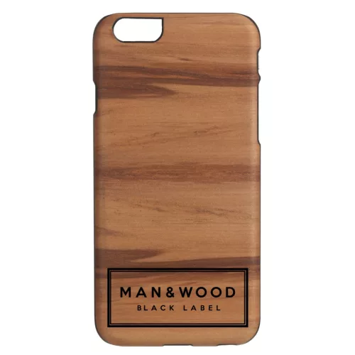 MAN AND WOOD B1710B iPhone 6/6S Fa Védőtok, Label